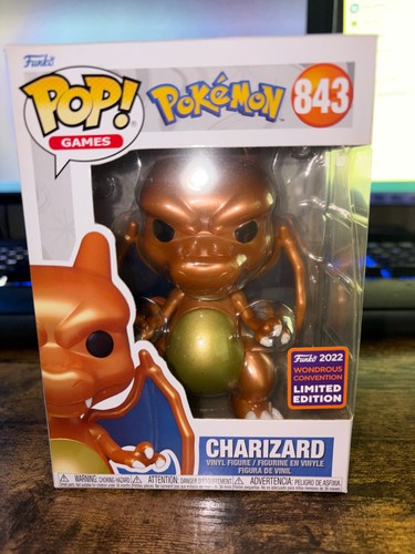 Funko pop metallic charizard - pop,